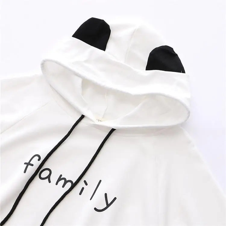 Cat Family Poncho Cape with Bear Ears for Kawaii Fashion Lovers - sweater