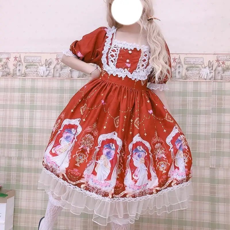 Celestial Angel Symphony Lolita Dress for Ethereal Fashion Lovers - Cosparty