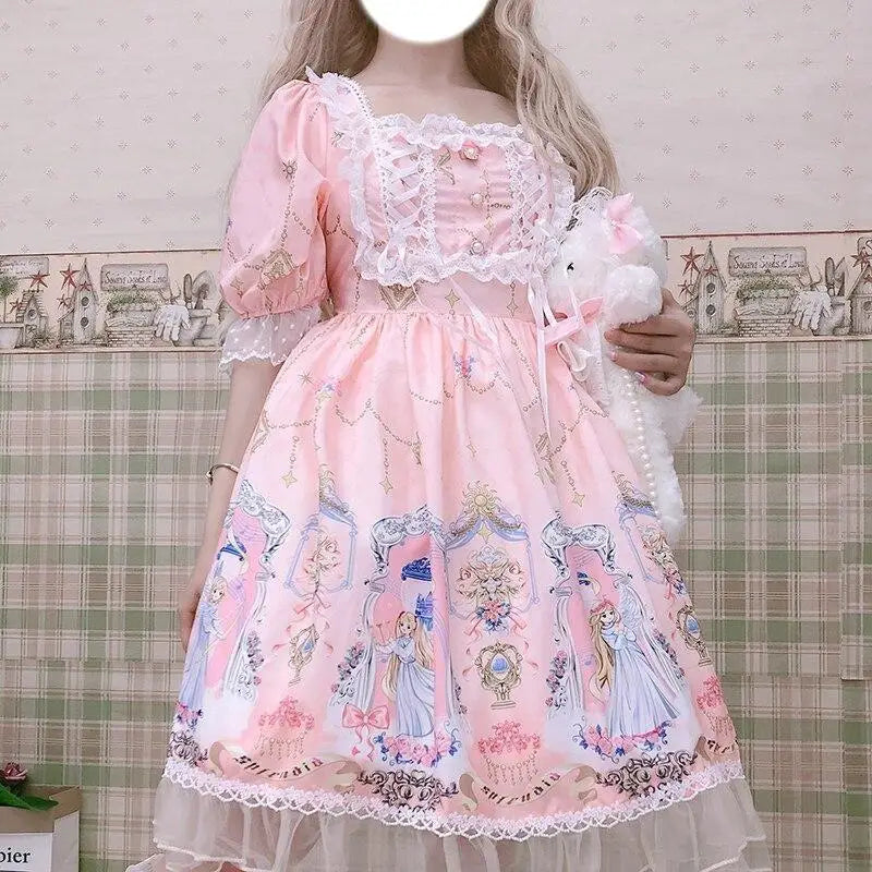 Celestial Angel Symphony Lolita Dress for Ethereal Fashion Lovers - dress