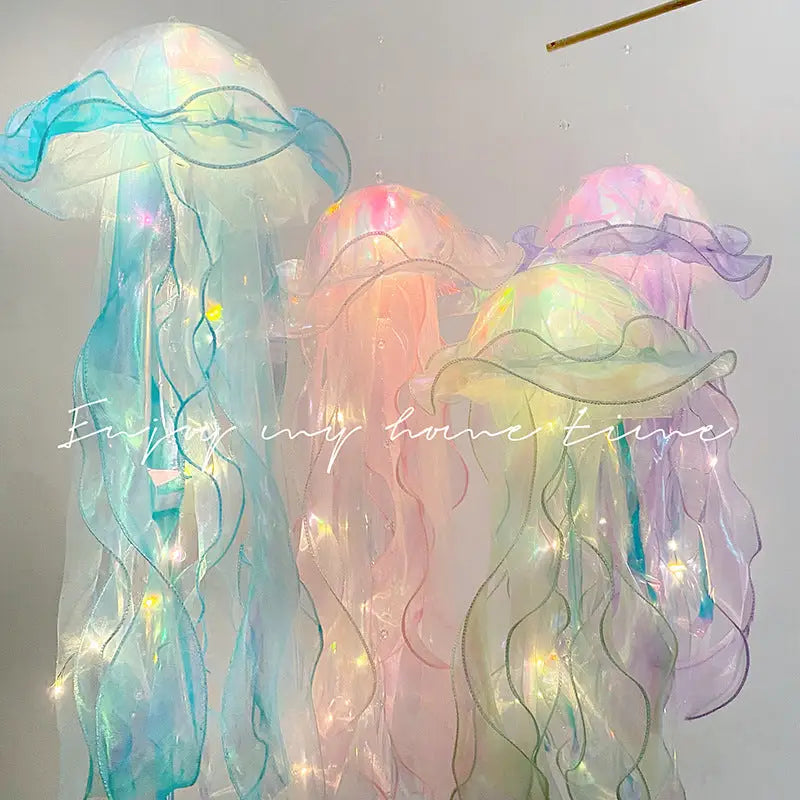 Charming Jellyfish Lights with Soft LED Glow and Sparkling Colors - stuffed animal