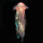 Charming Jellyfish Lights with Soft LED Glow and Sparkling Colors - Blushing Pink - stuffed animal