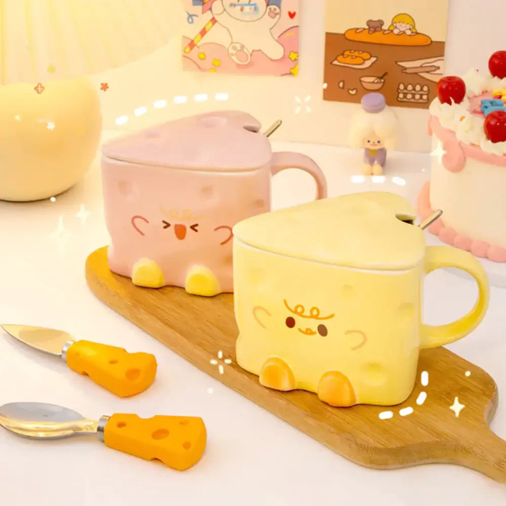 Cheesy Mugs for Extra Cheesy Goodness in Every Sip - Pink - mug