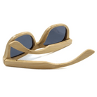 Chic Bamboo Wood Sunglasses for Style and UV Protection - Cosparty