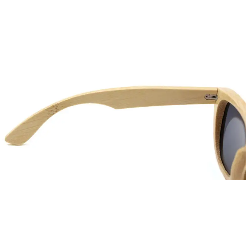 Chic Bamboo Wood Sunglasses for Style and UV Protection - Sunglasses