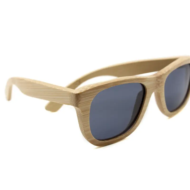 Chic Bamboo Wood Sunglasses for Style and UV Protection - Sunglasses