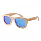 Chic Bamboo Wood Sunglasses for Style and UV Protection - Cosparty