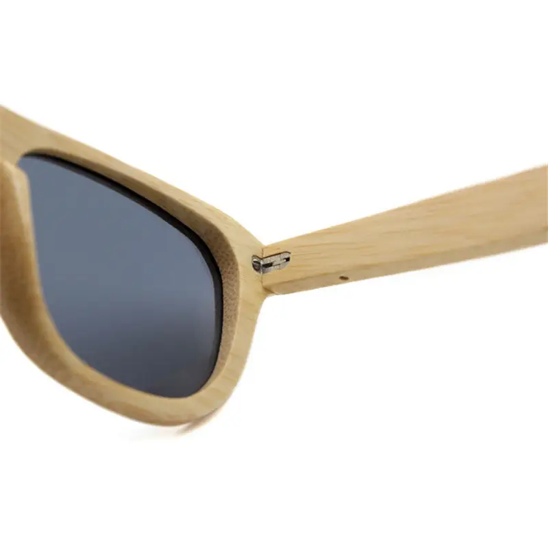 Chic Bamboo Wood Sunglasses for Style and UV Protection - Sunglasses