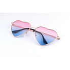 Chic Heart Shaped Aviator Sunglasses in Various Colors - Sunglasses