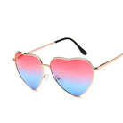 Chic Heart Shaped Aviator Sunglasses in Various Colors - Cosparty