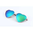 Chic Heart Shaped Aviator Sunglasses in Various Colors - Cosparty