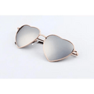 Chic Heart Shaped Aviator Sunglasses in Various Colors - Cosparty