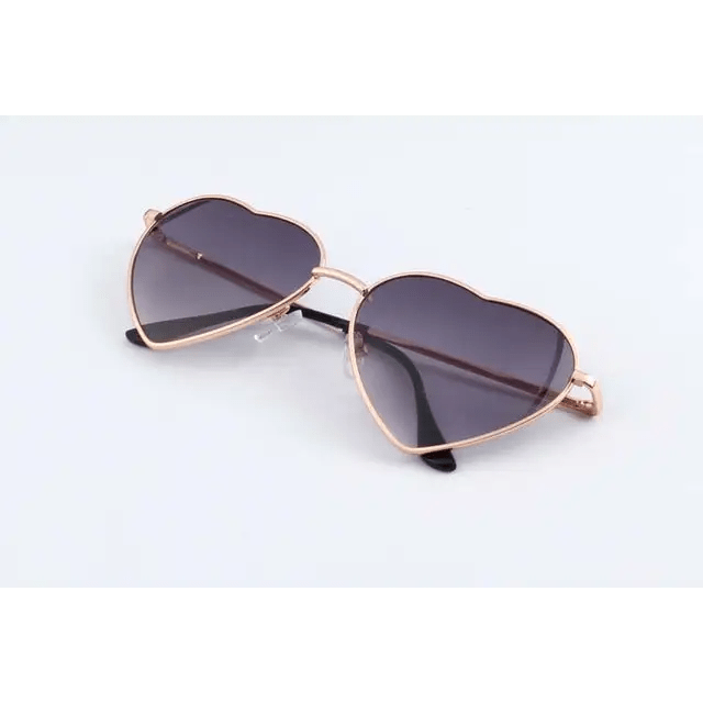 Chic Heart Shaped Aviator Sunglasses in Various Colors - Cosparty