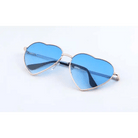 Chic Heart Shaped Aviator Sunglasses in Various Colors - Cosparty