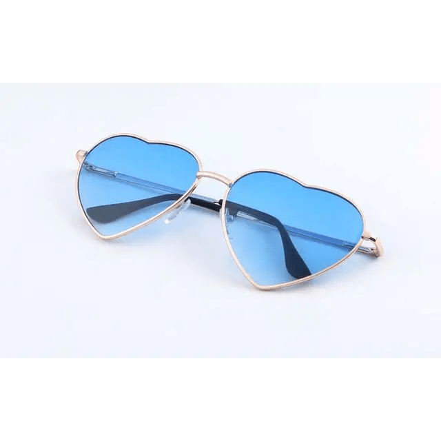 Chic Heart Shaped Aviator Sunglasses in Various Colors - Cosparty