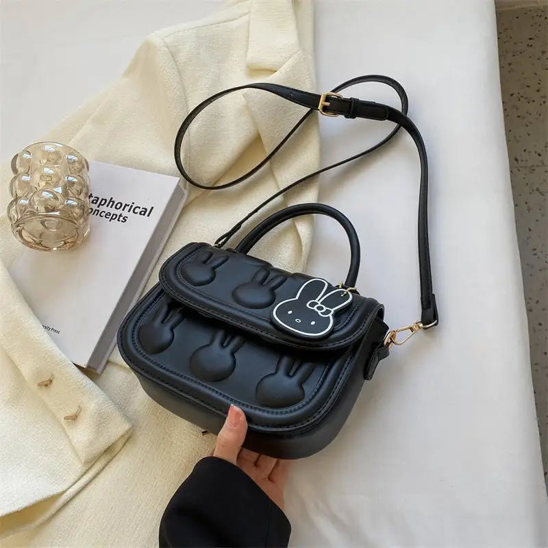 Chocolate Bunny Bag in Vegan Leather for Animal Lovers - Cosparty