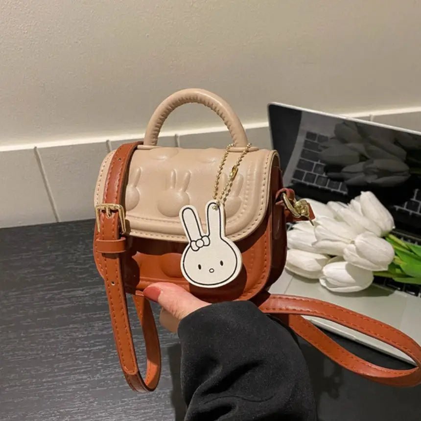 Chocolate Bunny Bag in Vegan Leather for Animal Lovers - Cosparty