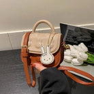 Chocolate Bunny Bag in Vegan Leather for Animal Lovers - Cosparty