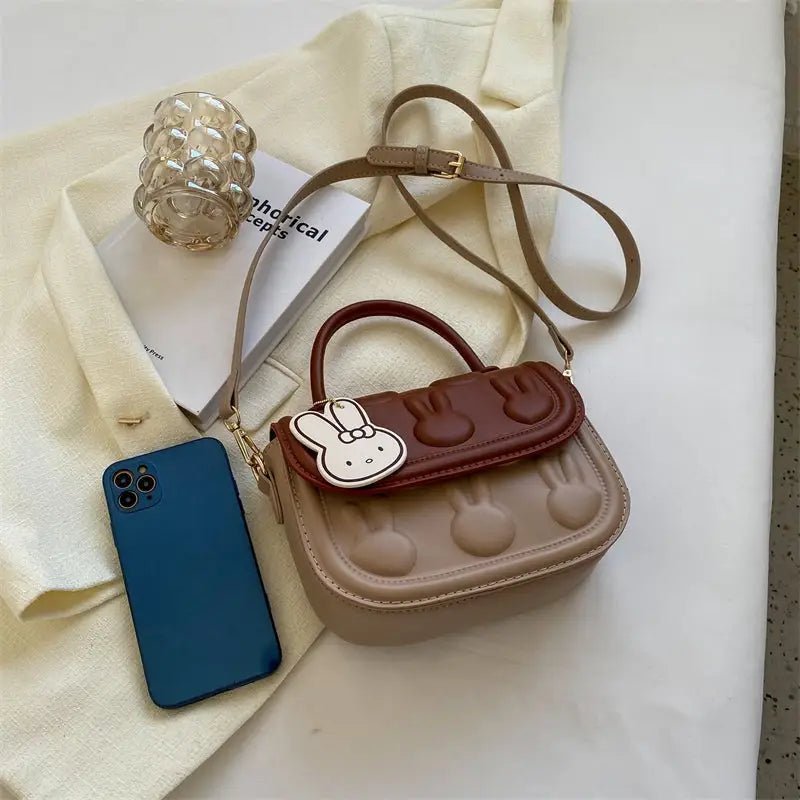 Chocolate Bunny Bag in Vegan Leather for Animal Lovers - Cosparty