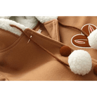 Chocolaty Brown Lolita Inspired Winter Jacket - Cosparty