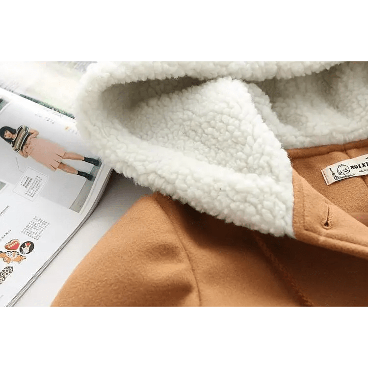 Chocolaty Brown Lolita Inspired Winter Jacket - Cosparty