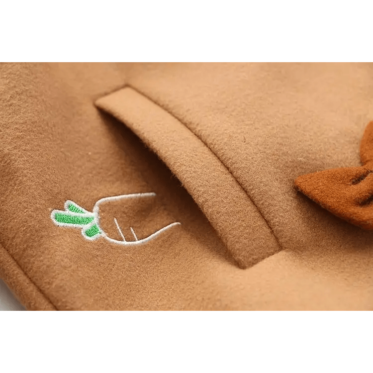 Chocolaty Brown Lolita Inspired Winter Jacket - Cosparty