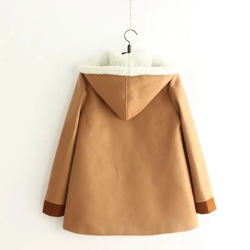 Chocolaty Brown Lolita Inspired Winter Jacket - Cosparty