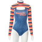 Chucky Doll Inspired Adult Onesie Cosplay Costume Set - costume