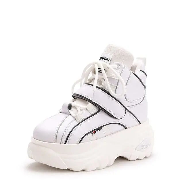 Cyber Babydoll Sneakers - White / 5 - shoes