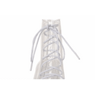 Chunky Square - Heeled Baby Doll Ankle Boots with Clear TPU Upper - Cosparty