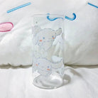 Cinna Pup Glass Featuring Adorable Cinnamoroll Puppy Print - Cosparty
