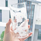 Cinna Pup Glass Featuring Adorable Cinnamoroll Puppy Print - Cosparty