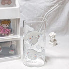 Cinna Pup Glass Featuring Adorable Cinnamoroll Puppy Print - glass