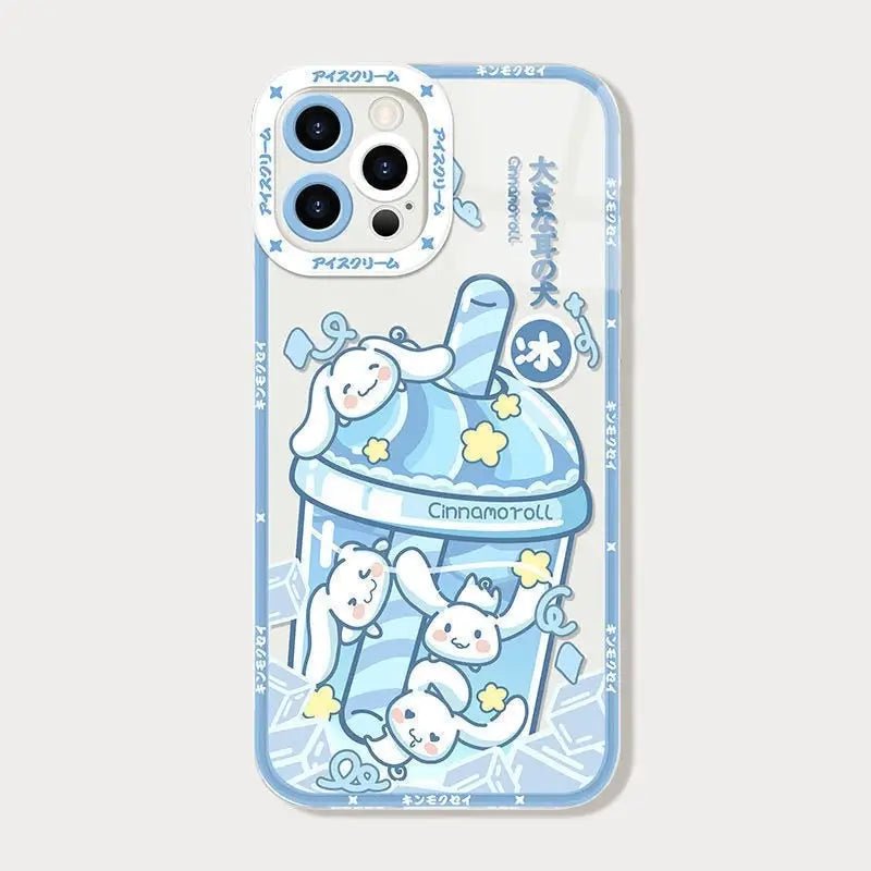 Cinnamoroll and My Melody Inspired iPhone Cases for All Models - Cosparty