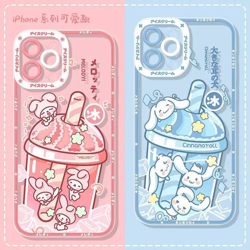 Cinnamoroll and My Melody Inspired iPhone Cases for All Models - Cosparty