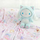 Cinnamoroll Pastel Fairy-Kei Blanket and Plush Set - blanket