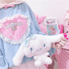 Cinnamoroll Plush Puppy Handbag for Fairy - Kei Style Outfits - Cosparty