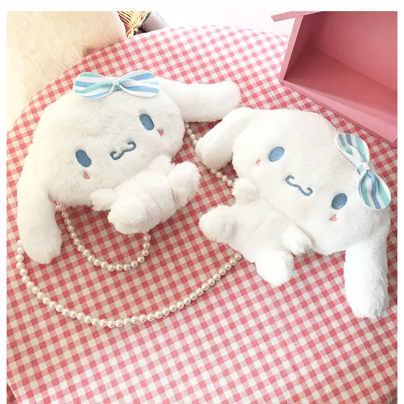 Cinnamoroll Plush Puppy Handbag for Fairy - Kei Style Outfits - Cosparty