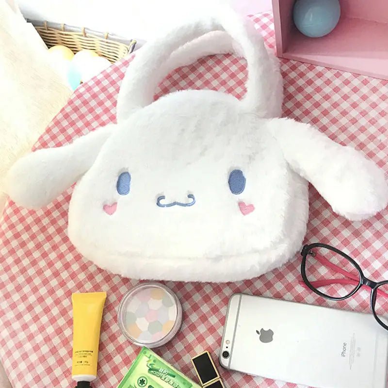 Cinnamoroll Plush Puppy Handbag for Fairy - Kei Style Outfits - Cosparty