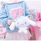 Cinnamoroll Plush Puppy Handbag for Fairy-Kei Style Outfits - purse