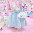 Cinnamoroll Plush Puppy Handbag for Fairy-Kei Style Outfits - purse