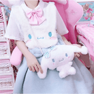 Cinnamoroll Plush Puppy Handbag for Fairy - Kei Style Outfits - Cosparty
