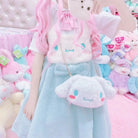 Cinnamoroll Plush Puppy Handbag for Fairy - Kei Style Outfits - Cosparty