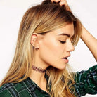 Classic 90s Inspired Choker Necklace in Various Colors - Cosparty