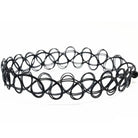 Classic 90s Inspired Choker Necklace in Various Colors - Cosparty