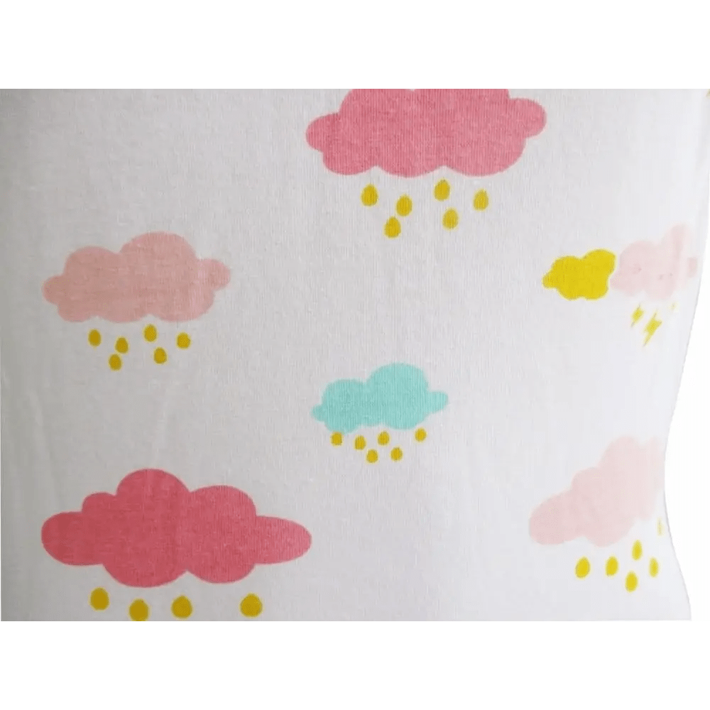 Cloudy Sky Adult Onesie with Snap Crotch for Kawaii Relaxation - Cosparty