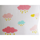 Cloudy Sky Adult Onesie with Snap Crotch for Kawaii Relaxation - Cosparty