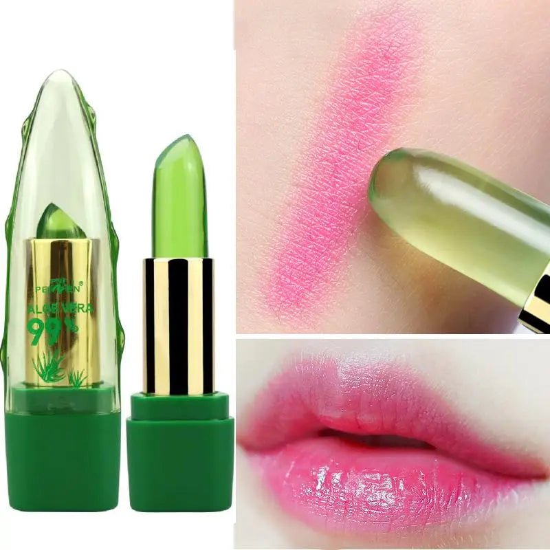 Color - Changing Aloe Vera Moisturizing Jelly Lipstick - Cosparty