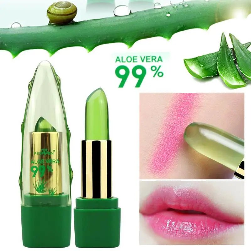 Color - Changing Aloe Vera Moisturizing Jelly Lipstick - Cosparty