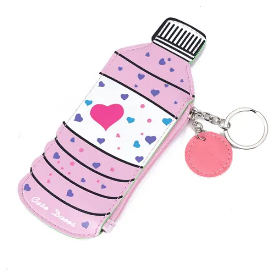 Colorful 3D Keychain Coin Pouches for Your Adventurous Spirit - Water Bottle - coin purse