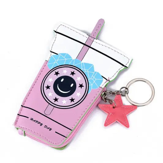 Colorful 3D Keychain Coin Pouches for Your Adventurous Spirit - Starbucks - coin purse